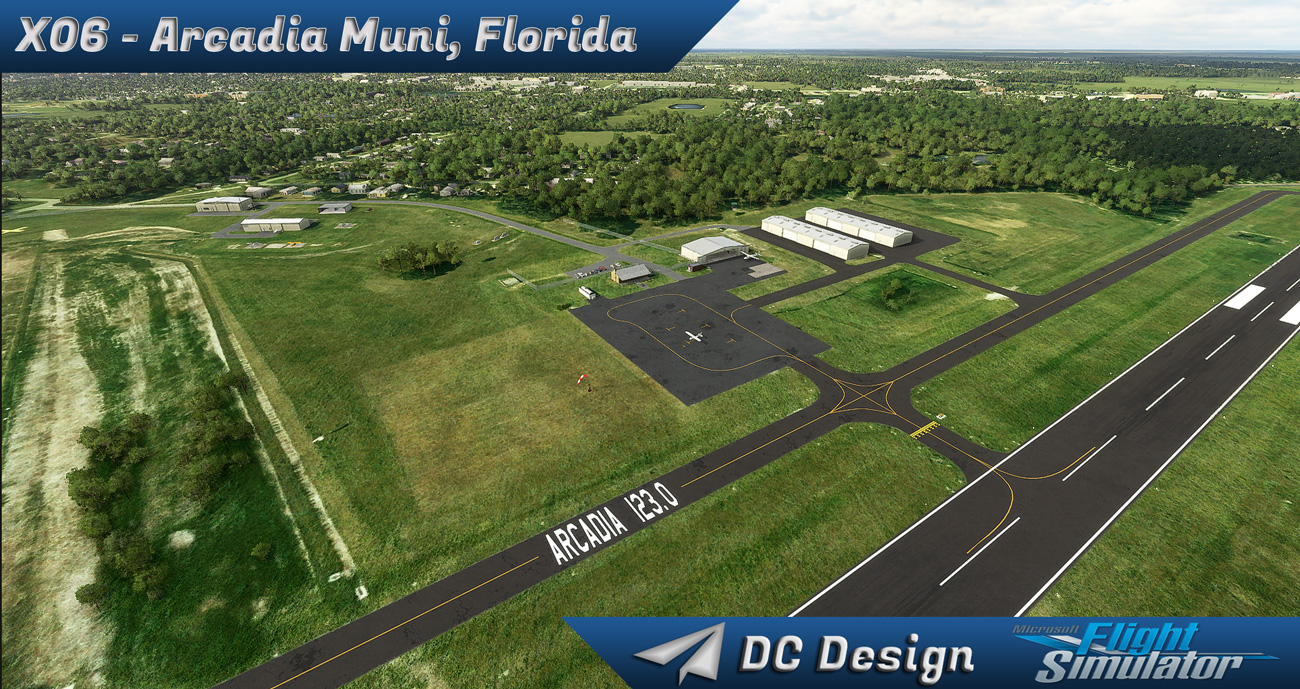DC Scenery Design - X06 - Arcadia Municipal Airport MSFS